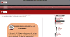 Desktop Screenshot of cclapaz.org